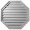Ekena Millwork Octagon Gable Vent Louver, Functional, 30"W x 30"H x 1 1/8"P GVOC30X30F - alternate 1